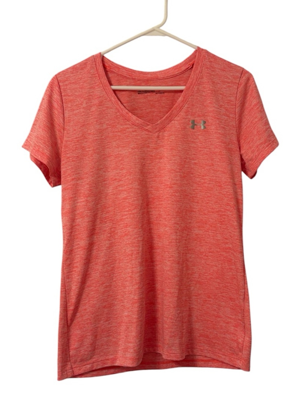 Under Armour Tech Coral V Neck Athletic T-Shirt